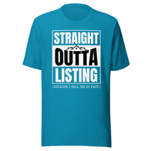 Straight Outta Listing - Unisex t-shirt