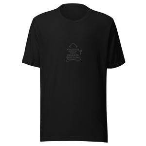 Real Agent At Work Open For Questions - Unisex t-shirt